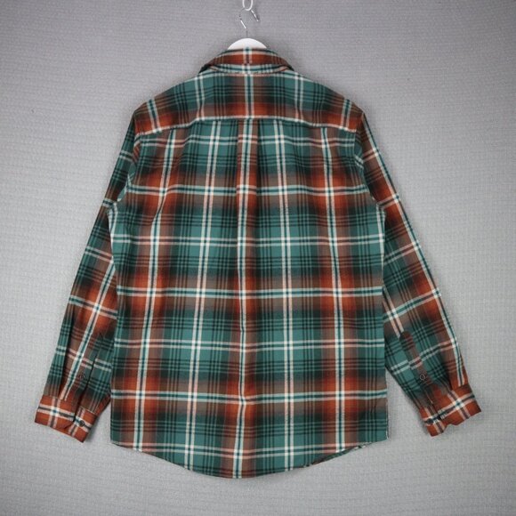 Eddie Bauer Flannel Classic Fit Mens Medium - Picture 2 of 6